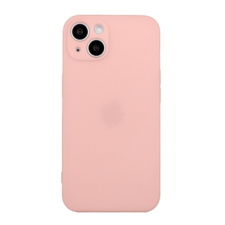 Zadný ochranný kryt pre iPhone 15 Plus - Silikónový ružový