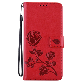 Knižkové puzdro pre Samsung Galaxy A23 / A23 5G - ROSE červené