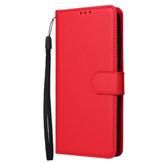 Knižkové puzdro pre Samsung Galaxy A14 4G / A14 5G - SOLID červené