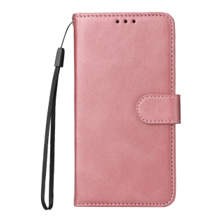 Knižkové puzdro pre Xiaomi Redmi Note 12 - Knižkové SOLID ružové