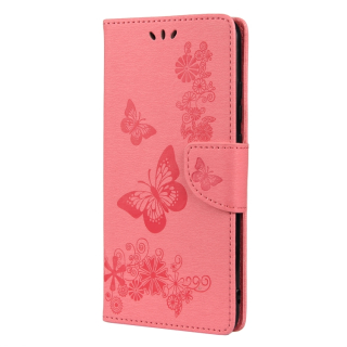 Knižkové puzdro pre Samsung Galaxy A32 5G - BUTTERFLY ružové