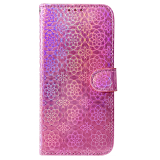 Knižkové puzdro pre Samsung Galaxy A13 4G - COLORFUL ružové