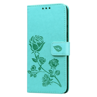 Knižkové puzdro pre Samsung Galaxy A71 - ROSE zelené