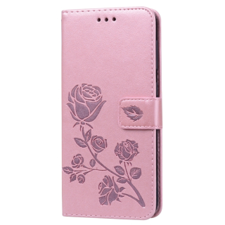 Knižkové puzdro pre Samsung Galaxy A50 - ROSE ružové