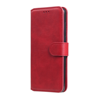 Knižkové puzdro pre Xiaomi Redmi 10 / Redmi 10 2022 - SOLID červené