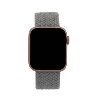 Elastický remienok pre Apple Watch (42mm / 44mm / 45mm) sivý