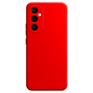 Zadný kryt na Samsung Galaxy A55 5G - Silikónový MATT červený