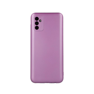 Zadný kryt pre Samsung Galaxy A35 5G - Silikónový METALLIC fialový