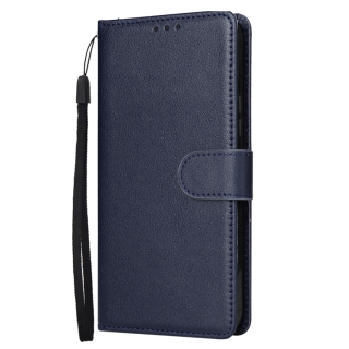 SOLID Peňaženkové puzdro pre Samsung Galaxy A05s - modré