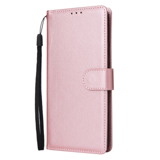 SOLID Peňaženkové puzdro pre Xiaomi Redmi Note 13 Pro+ 5G - ružové