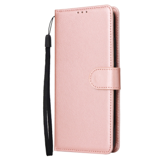 SOLID Peňaženkové puzdro pre Xiaomi Redmi Note 13 Pro 5G - ružové