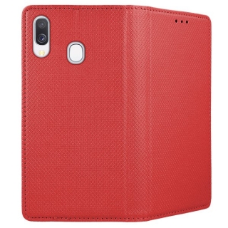 Púzdro Smart Magnet na Samsung Galaxy A40 červené
