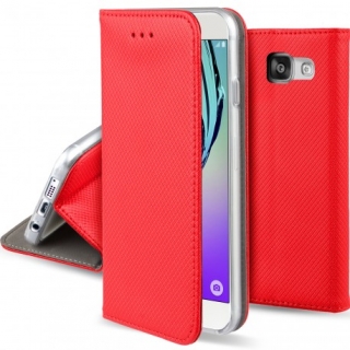 Knižkové púzdro Smart Magnet na Samsung Galaxy A5 (2016) červené