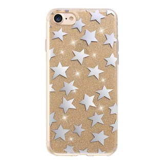 Silikonový kryt (obal) pre Apple iPhone 6 a 6S - Stars