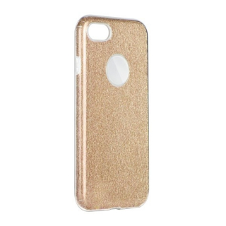 Silikonový kryt (obal) pre Apple iPhone 6 a 6S - Glitter (zlatý)