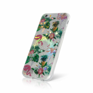 Silikonový kryt (obal) pre Apple iPhone 6 a 6S - Flamingo