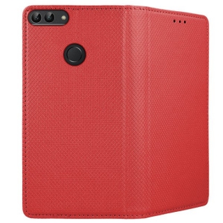 Knižkové púzdro na Huawei P Smart červené