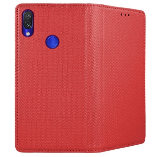 Púzdro Smart Magnet na Xiaomi Redmi Note 7 červené