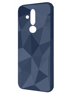 Silikonový kryt pre Huawei Mate 20 Lite Geometric modré