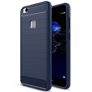 Silikonový obal na Huawei P10 Lite Carbon modré
