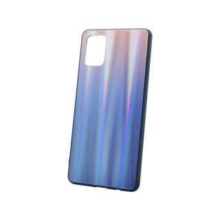 Sklenené púzdro Aurora na Samsung Galaxy A71 modro ružové