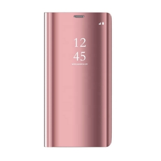 Knižkové púzdro Clear View na Huawei Y5 2019 / Honor 8s ružové