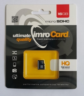 Pamäťová karta imro Card microSDHC 16 GB