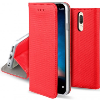 Púzdro Smart Magnet na Huawei Mate 10 Lite červené