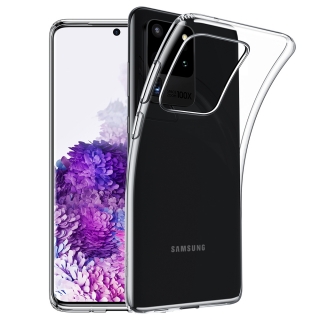 Silikonové púzdro na Samsung Galaxy S20 Ultra Priesvitné