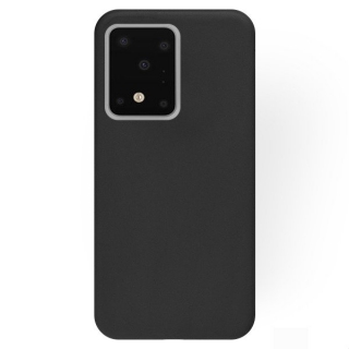 Silikonové púzdro na Samsung Galaxy S20 Ultra čierne