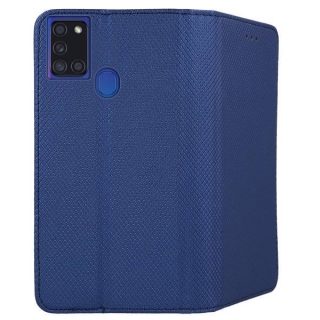 Púzdro Smart Magnet na Samsung Galaxy A21s modré