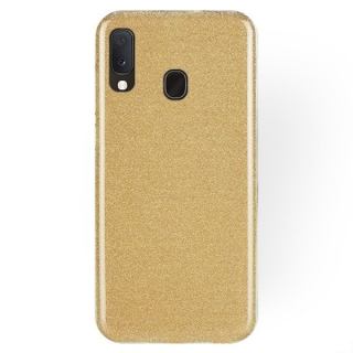 Samsung Galaxy A20e - obal na mobil Glitter zlaté