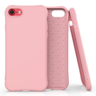Silikonový Glitter obal pre Apple iPhone 7, 8, SE2 soft ružový