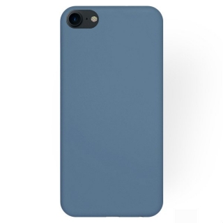 Silikonový Glitter obal pre Apple iPhone 7, 8, SE2 sivo modré