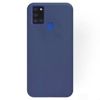 Silikonové púzdro na Samsung Galaxy A21s modré