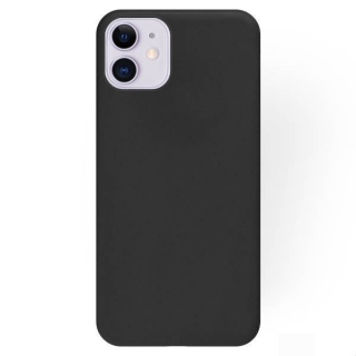 Silikonové púzdro na Apple iPhone 12 mini čierne