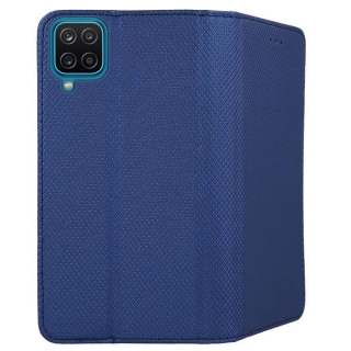 Púzdro Smart Magnet na Samsung Galaxy A12 modré