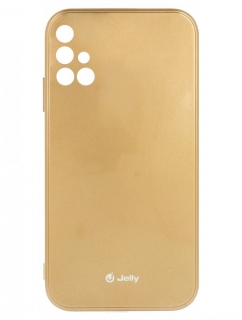 Silikonové púzdro na Samsung Galaxy A51 Jelly zlaté