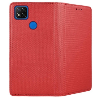 Púzdro Smart Magnet na Xiaomi Redmi 9C červené