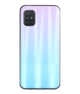 Sklenené púzdro na Samsung Galaxy A51 Aurora pastel