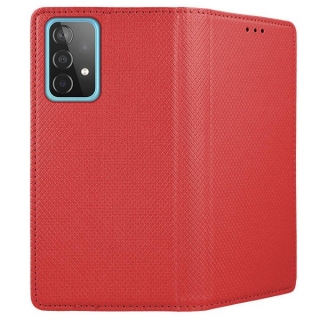 Knižkové púzdro Smart Magnet na Samsung Galaxy A52 / A52 5G / A52s červené