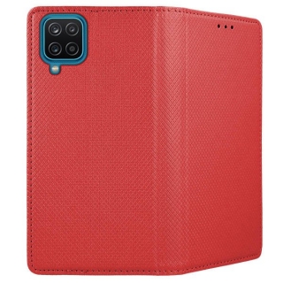 Púzdro Smart Magnet na Samsung Galaxy A12 červené