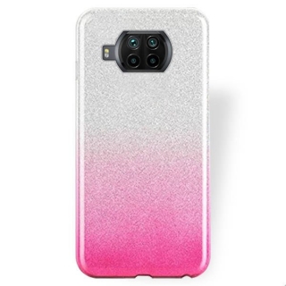 Púzdro pre Xiaomi Redmi Mi 10T Lite glitter strieborno ružové