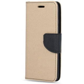 Knižkové puzdro na Samsung Galaxy A52 / A52 5G / A52s - Fancy zlato čierne