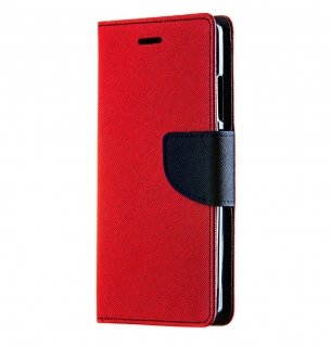 Knižkové púzdro Smart Fancy pre Motorola G100 / Edge S červené
