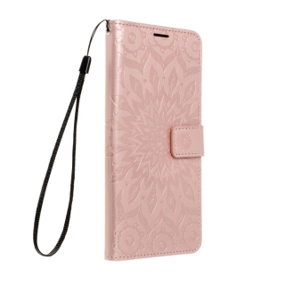 Peňaženkové puzdro Mezzo mandala ružové – Samsung Galaxy A52 / A52 5G / A52s