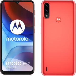 Motorola Moto E7i Power 2 GB/32 GB, červený
