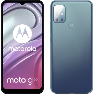 Motorola Moto G20 NFC 4 GB/64 GB, modrý