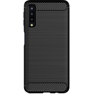 Silikonový kryt (obal) na Samsung Galaxy A7 2018 Carbon