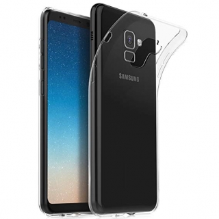 Silikonový obal (kryt) na Samsung Galaxy A8 / A5 2018 priesvitný